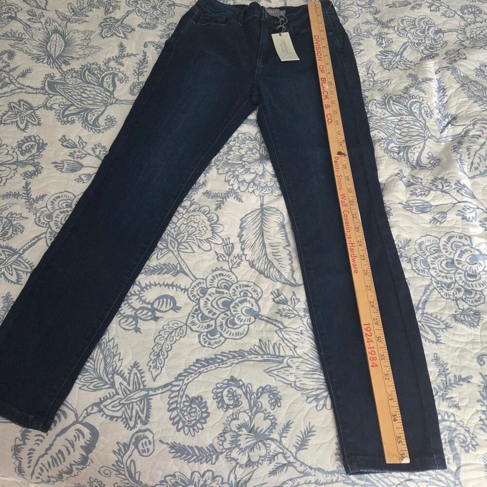 NWT Just USA Melody High Rise Skinny Jeans Sz 4 - Picture 3 of 11